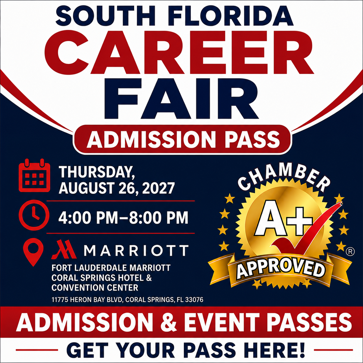Career Fair - Attendee Admission